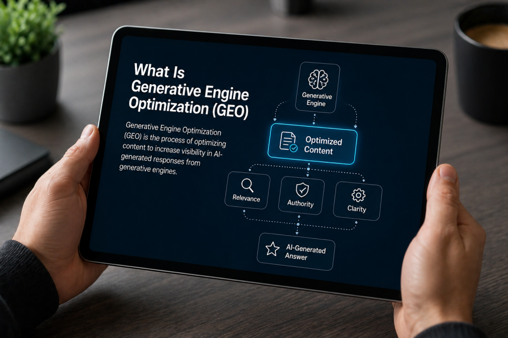 Generative Engine Optimization (GEO)